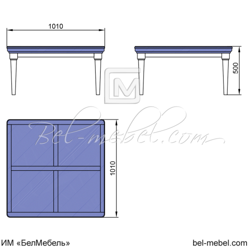 Стол журнальный "Софи" СКМ-004-42