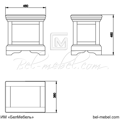 Банкетка "Сальвина" СКМ-003-20-01