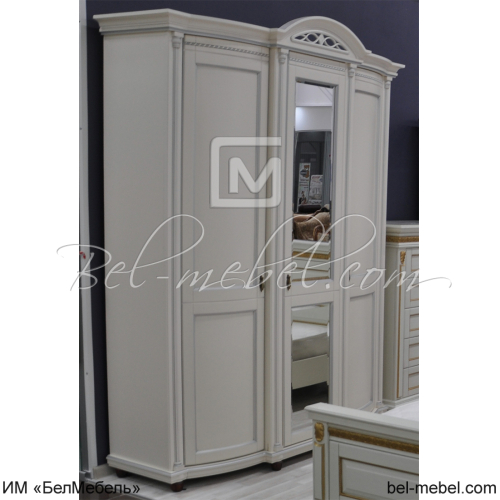 Шкаф для одежды 3Д "Валенсия Классик" П3.0589.1.10