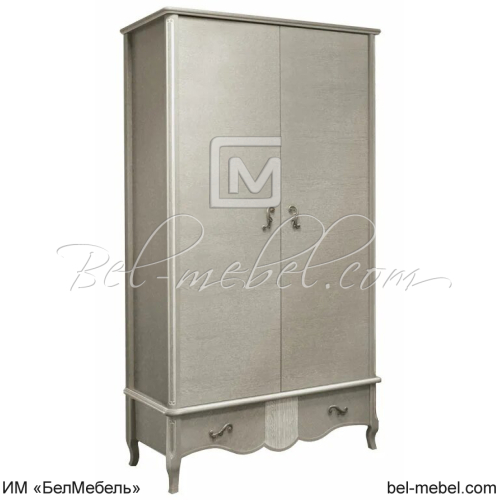 Шкаф для одежды 2-х дв. "Лаура" ММ-267-01/02Б