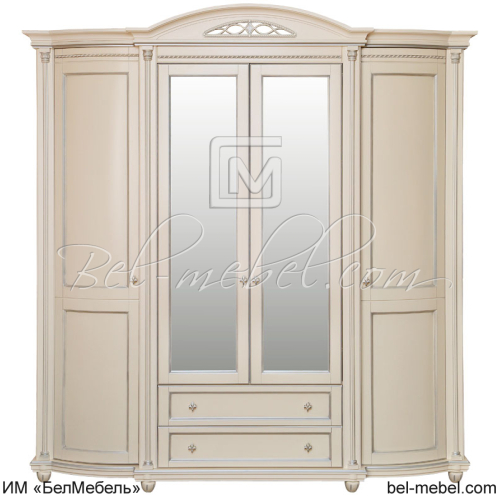 Шкаф для одежды 4Д "Валенсия Классик" П3.0589.1.11