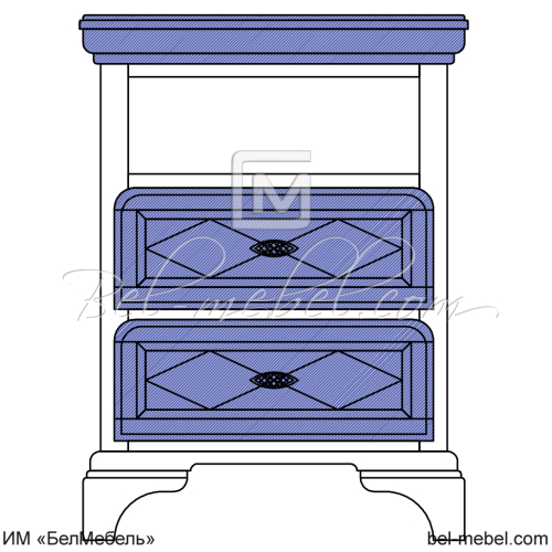 Тумба прикроватная эксз 5