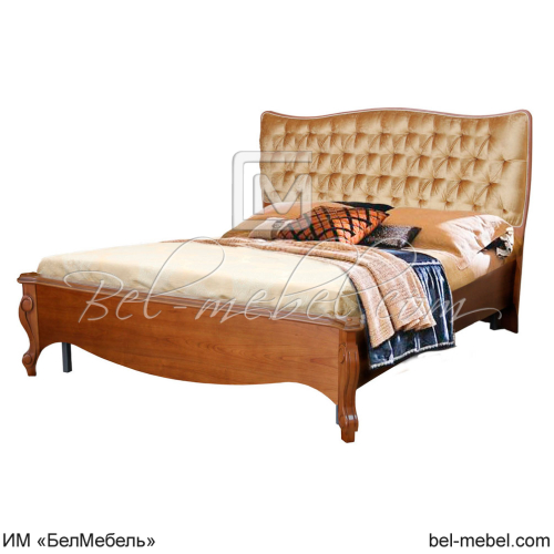 Кровать "Луиза" 180 (низкое изножье) ММ-227-02/18Б-1