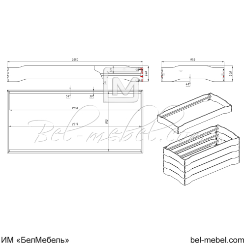 Кровать "Верона"