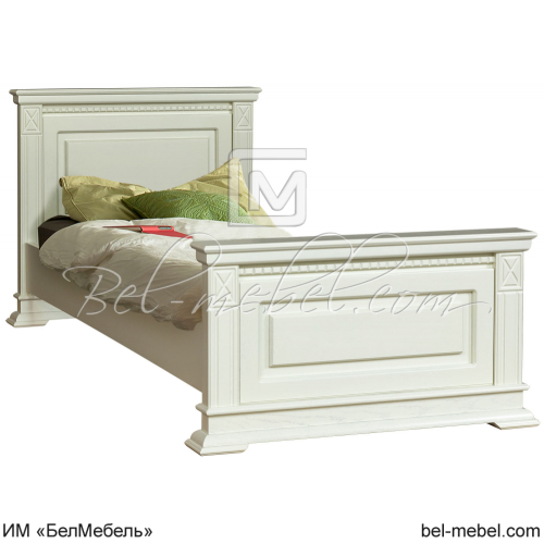 Кровать Верди Люкс 434_05м Слоновая кость