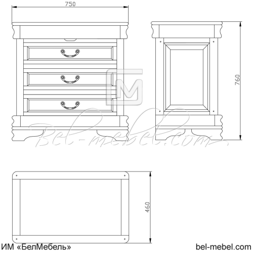 Комод "Маэстро" СКМ-002-41