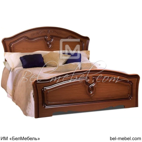 Кровать 160 "Валерия" (Орех)