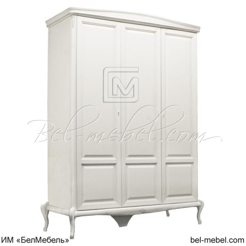 Шкаф для одежды "Мокко" 3-х дв. без зеркала ММ-316-01/03Б