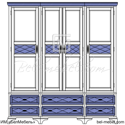 Шкаф для одежды 004 29