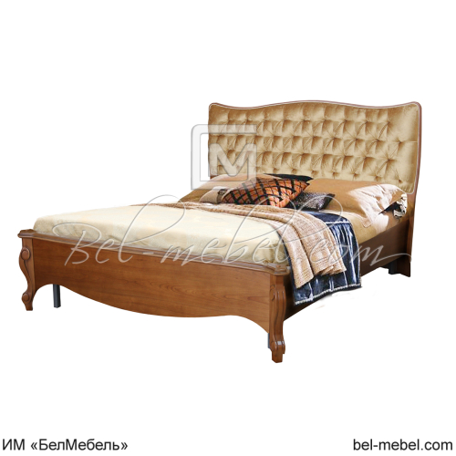 Кровать "Луиза" 140 (низкое изножье) ММ-227-02/14Б-1