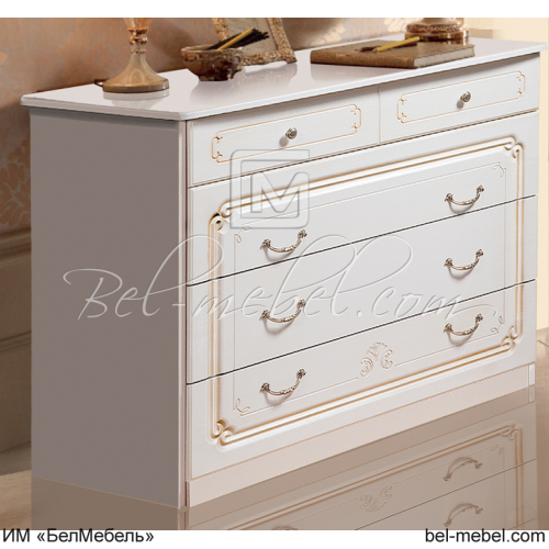 Комод Валерия Форест Деко Жемчуг