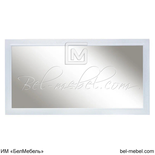 Зеркало Орта ММ-350-05 Айвори + белая патина вид спереди