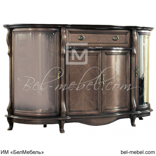 Комод с витриной "Луи" 08 ММ-240-08
