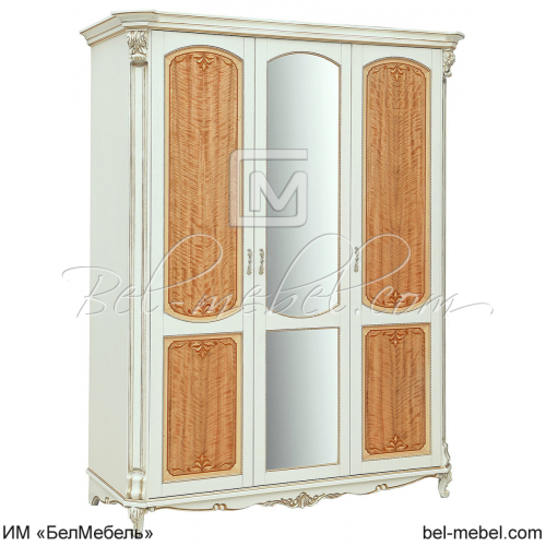 Шкаф для одежды 3Д "Альба" П4.485.1.01-01