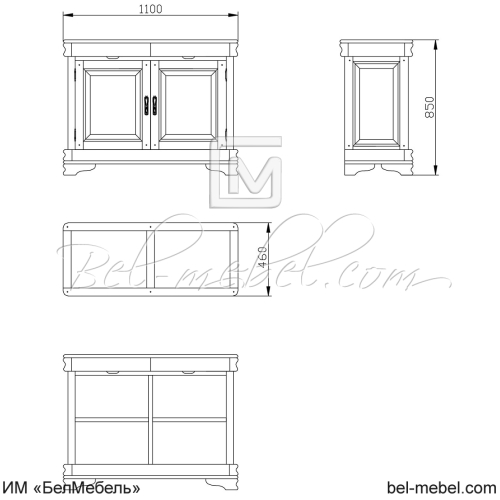 Тумба "Маэстро" СКМ-002-02