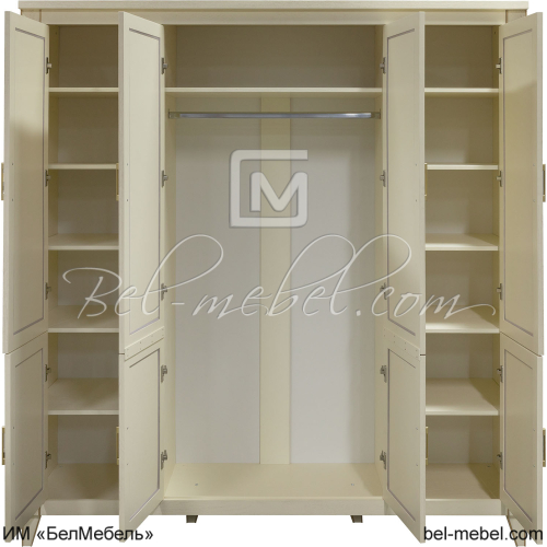 Шкаф для одежды 4Д "Амадей" П6.635.1.01