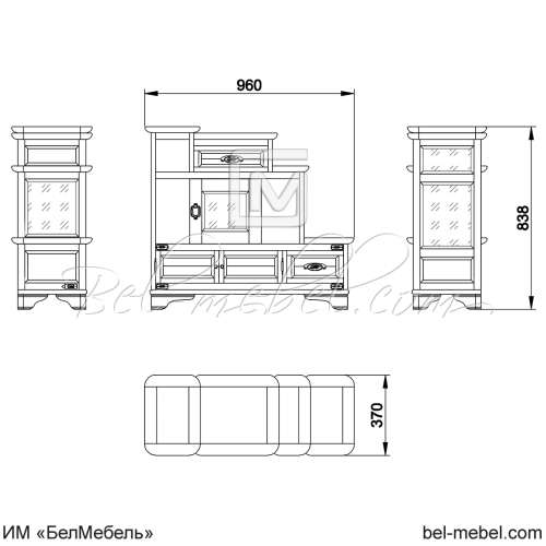 Тумба "Марина" СКМ-001-23