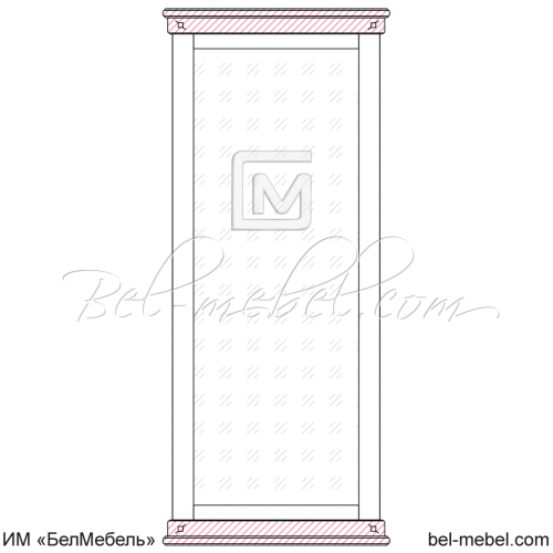 Зеркало навесное 006 34