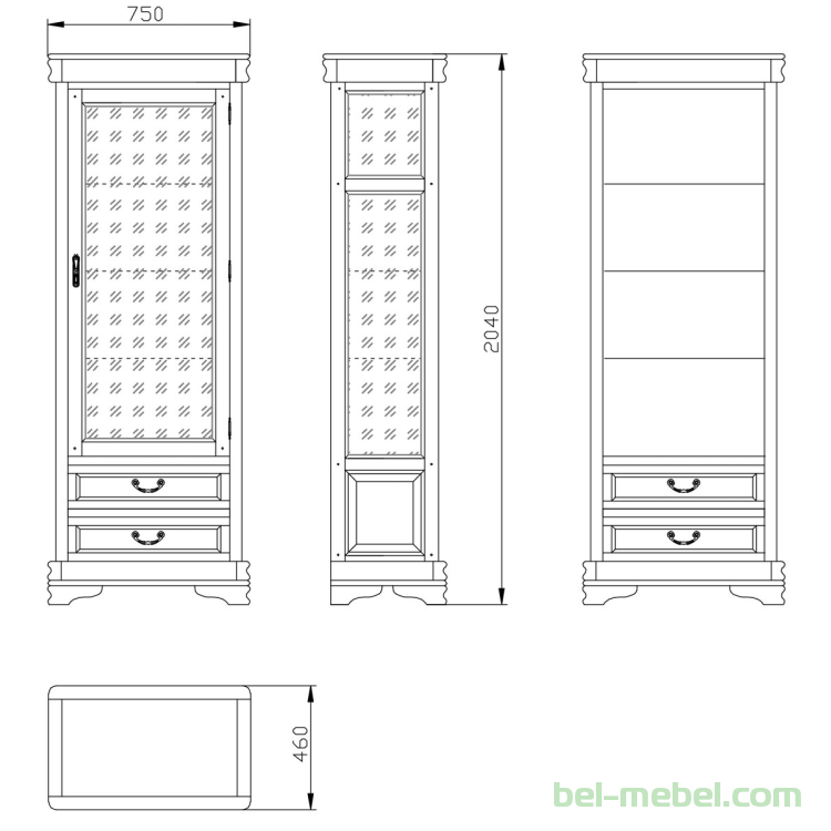 Витрина "Маэстро" СКМ-002-25