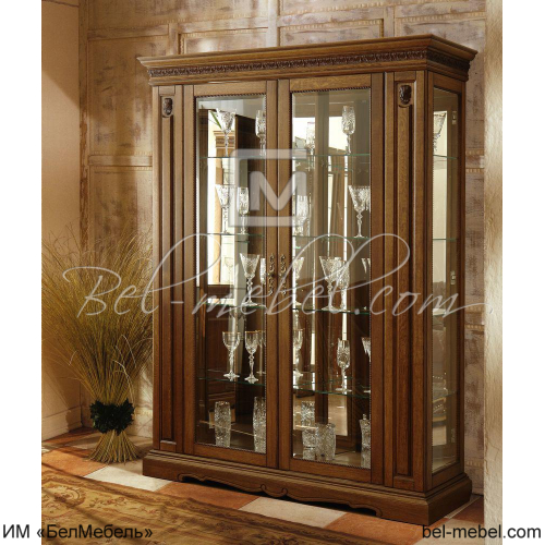 Шкаф-витрина 2Д "Милана Классик" П4.0265.0.05