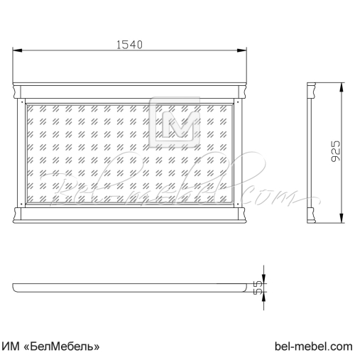 Зеркало "Маэстро" СКМ-002-13-02