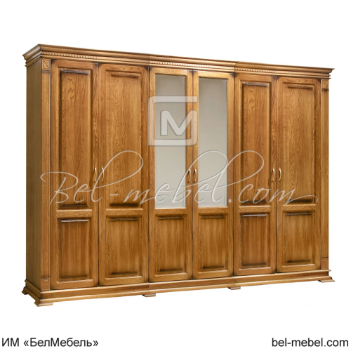 Шкаф для одежды 6Д "Верди Классик" П3.0487.1.28