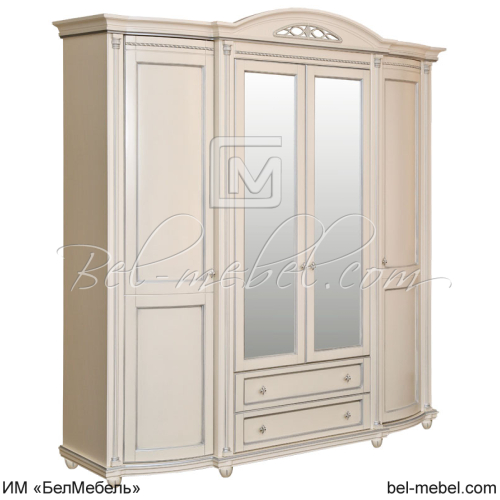 Шкаф для одежды 4Д "Валенсия Классик" П3.0589.1.11