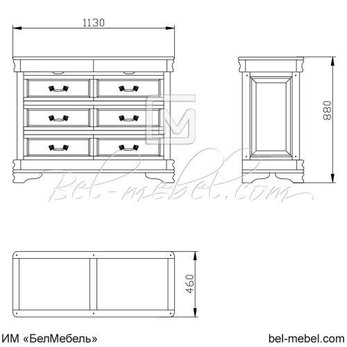 Комод "Маэстро" СКМ-002-42