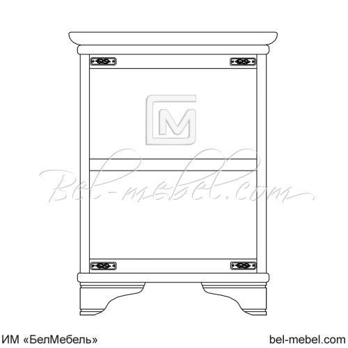 Тумба прикроватная "Марина" СКМ-001-01-01