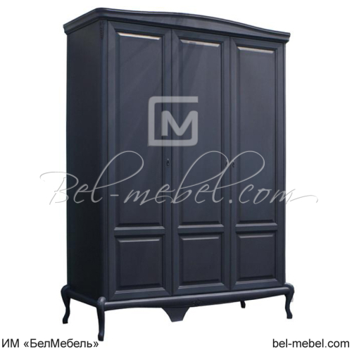 Шкаф для одежды "Мокко" 3-х дв. без зеркала ММ-316-01/03Б