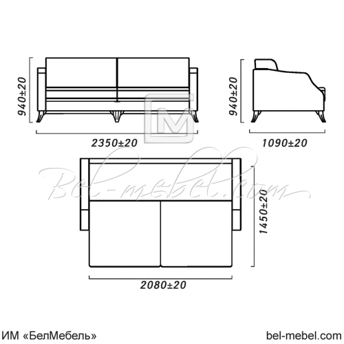 Диван раскладной "Фландер"
