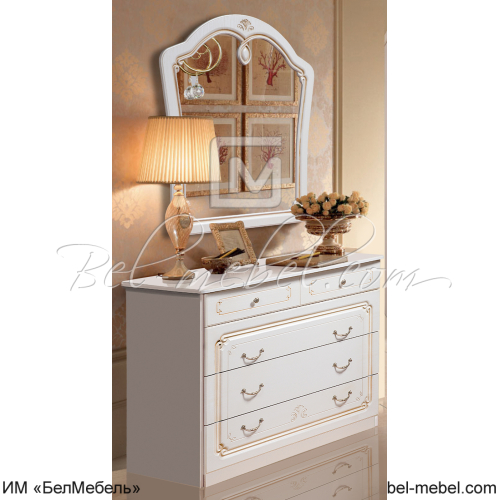 Комод + зеркало Валерия Форест Деко Жемчуг