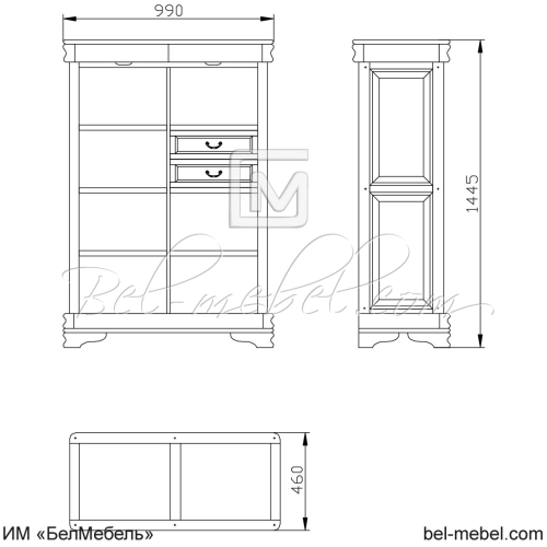 Стеллаж "Маэстро" СКМ-002-24-01