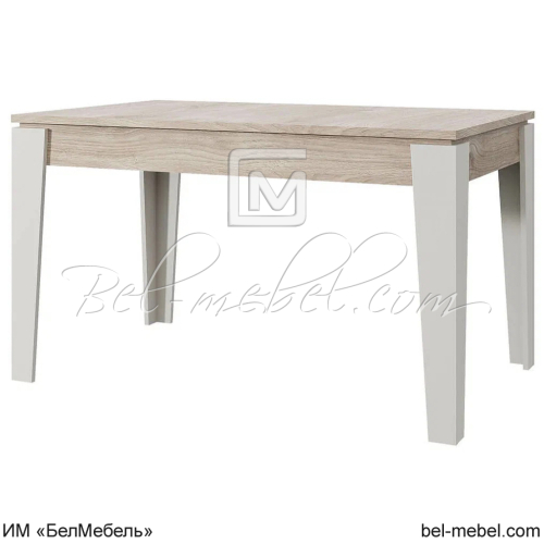 LIMA, Стол раздвижной Персидский жемчуг_Дуб Мадура