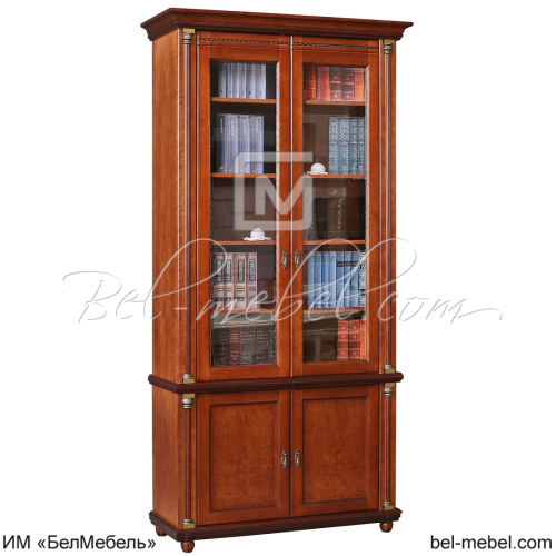 Шкаф для книг 2Д "Валенсия Классик" П3.0589.2.05