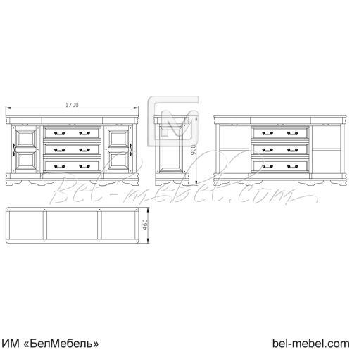 Тумба "Маэстро" СКМ-002-44