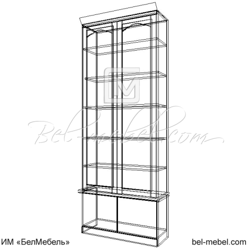 Шкаф комбинированный ММ-18-302/01 Молодечно