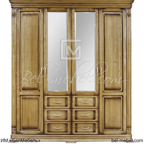 Шкаф для одежды 4Д "Верди Классик" П3.0487.1.01