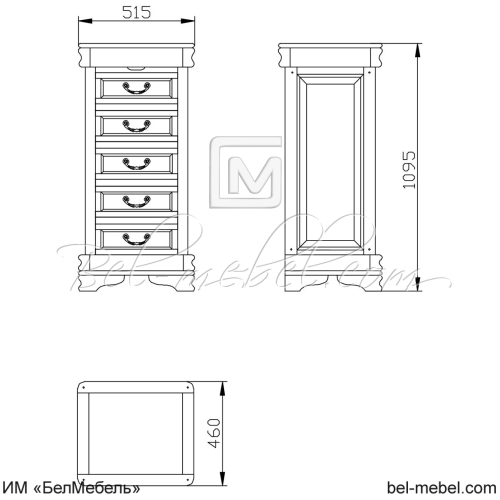 Комод "Маэстро" СКМ-002-22
