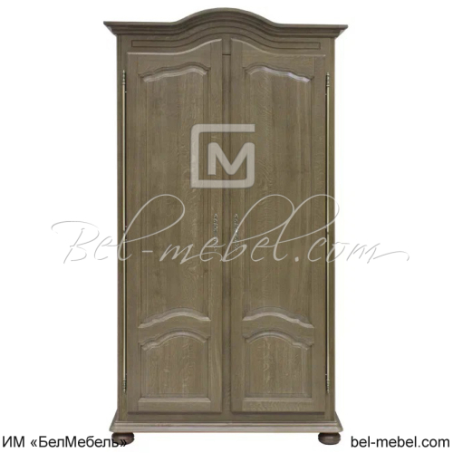 Шкаф для одежды "Давиль" 1240 2-х дв. без зеркала ММ-126-49