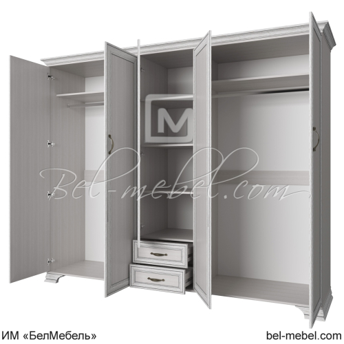 Шкаф для одежды TIFFANY 5DG2SZ 5-ти дв.