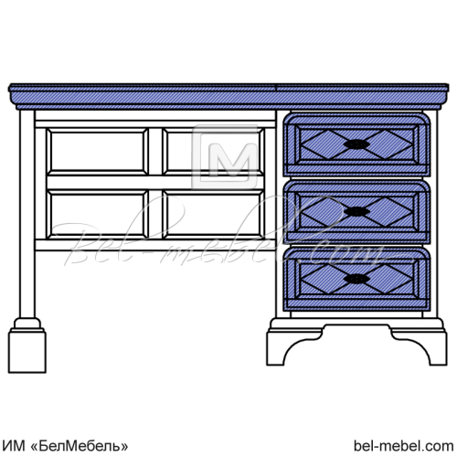 Стол письменный 004 55