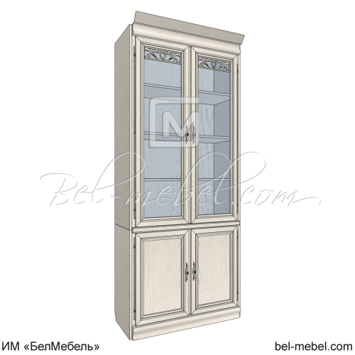 Шкаф комбинированный для библиотеки "Оскар" ММ-218-310