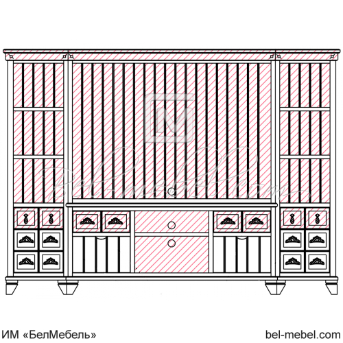 Шкаф комбинированный 006 63