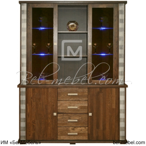 Шкаф комбинированный "Тунис" П 343.06Ш