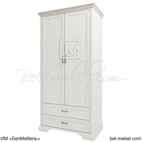 Шкаф для одежды Монако 2DG2S Сосна винтаж_дуб анкона