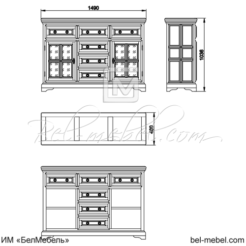 Тумба "Сальвина" СКМ-003-05