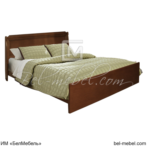 Кровать "Нинель" 160 (низкое изножье) ММ-167-02/16Б