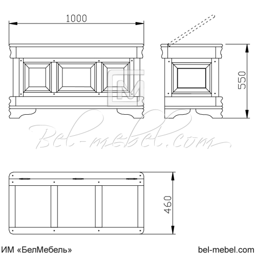 Сундук "Маэстро" СКМ-002-85