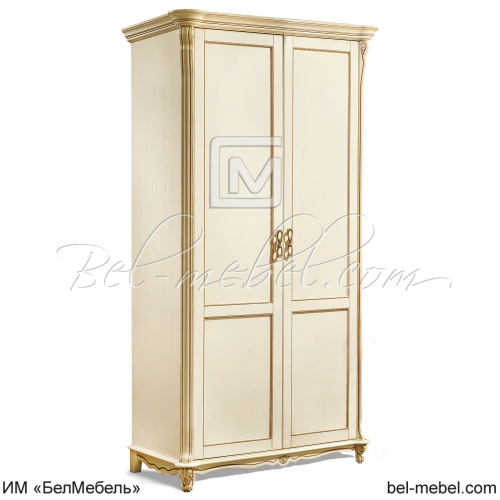 Шкаф для одежды 2д "Алези" П1.350.1.03